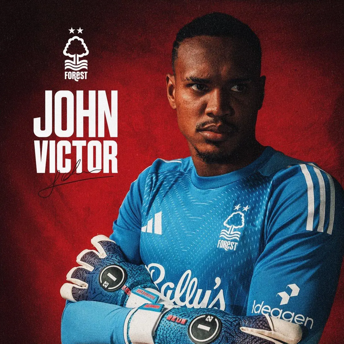 开云下载-官方：诺丁汉森林从博塔弗戈签下门将维克托，合同为期三年